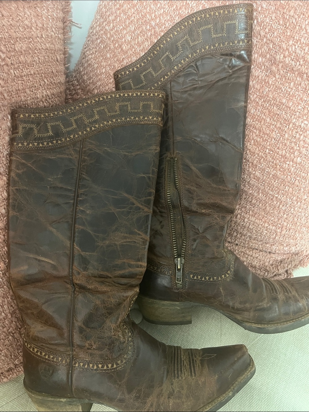 Ariat Brown Over-the-Knee Leather Boots